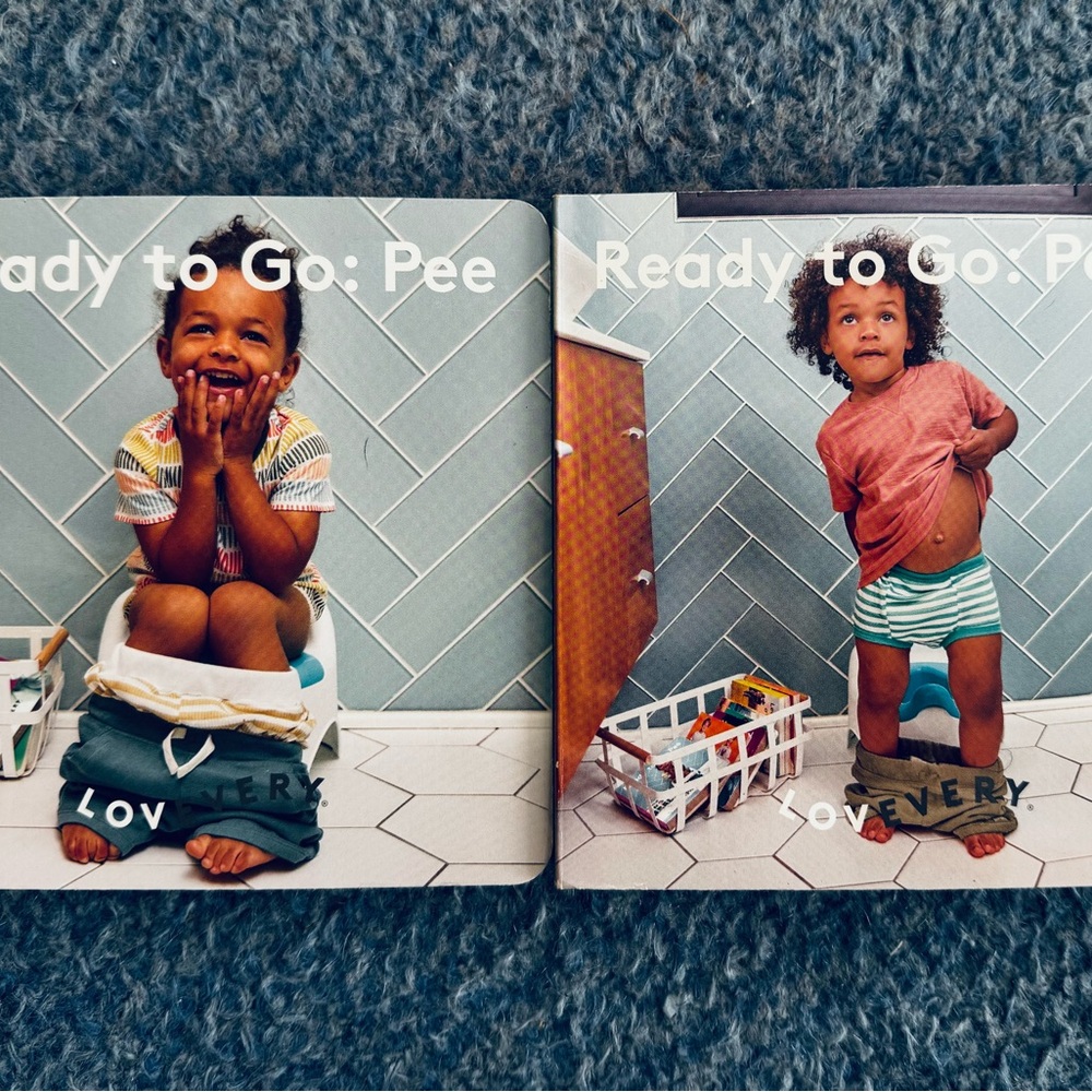 Lovevery Kids Potty Training Book Set